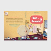 Buchcover und Innenansicht für das Buch: Was ist ein Mensch?