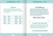 Buchcover und Innenansicht für das Buch: Kleine Auszeit - Gedächtnistraining