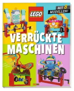 Buchcover und Innenansicht für das Buch: LEGO® Gear Bots: Create 8 Machines