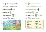 Buchcover und Innenansicht für das Buch: Bildermaus - Mit Bildern Englisch lernen - Geschichten vom kleinen Einhorn - Little Unicorn Stories