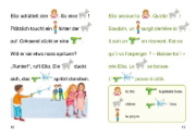 Buchcover und Innenansicht für das Buch: Bildermaus - Mit Bildern Französisch lernen - Schulgeschichten - Histoires d'école