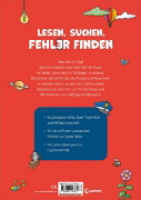 Buchcover und Innenansicht für das Buch: Mein Fehler-Such-Buch - Polizei und Feuerwehr