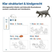 Buchcover und Innenansicht für das Buch: ABC der Tiere 1 Neubearbeitung · lesen - verstehen - malen
