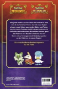 Buchcover und Innenansicht für das Buch: Pokémon Handbook: Stats and Facts o 400 Pokémon in he Paldea region!