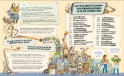 Buchcover und Innenansicht für das Buch: The Inventor's Workshop: 10 Inventions That Changed the World