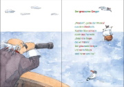 Buchcover und Innenansicht für das Buch: Silbengeschichten zum Lesenlernen - Piratengeschichten
