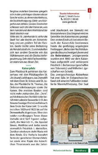 Buchcover und Innenansicht für das Buch: Harz - Der Reiseführer