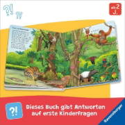 Buchcover und Innenansicht für das Buch: Entdecke die Tiere der Welt