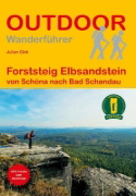 Buchcover und Innenansicht für das Buch: Forststeig Elbsandstein