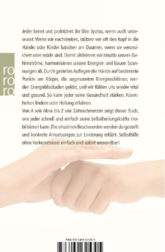 Buchcover und Innenansicht für das Buch: Jin Shin Jyutsu