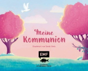 Buchcover und Innenansicht für das Buch: Meine Kommunion (rosa)