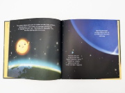 Buchcover und Innenansicht für das Buch: Die Sonne - Unser Star am Sternenhimmel