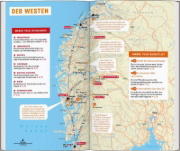 Buchcover und Innenansicht für das Buch: MARCO POLO Reiseführer Norwegen