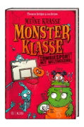 Buchcover und Innenansicht für das Buch: Meine krasse Monsterklasse - Zombiesport mit Weltrekord