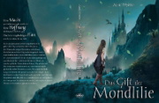Buchcover und Innenansicht für das Buch: Das Gift der Mondlilie