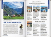 Buchcover und Innenansicht für das Buch: LONELY PLANET Reiseführer Skandinavien