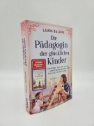 Buchcover und Innenansicht für das Buch: Die Pädagogin der glücklichen Kinder