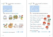 Buchcover und Innenansicht für das Buch: Leselöwen Lernhilfen - Schreibschrift lernen - 2. Klasse