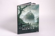 Buchcover und Innenansicht für das Buch: The Dunwich Horror illustrated (L'abomination de Dunwich illustrée)