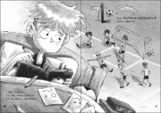 Buchcover und Innenansicht für das Buch: Tims geheimes Fußball-Tagebuch (Band 3) - Angstgegner im Abseits