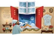 Buchcover und Innenansicht für das Buch: Mein erstes Pop-up-Buch: Am Abend vor Weihnachten
