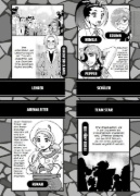 Buchcover und Innenansicht für das Buch: Pokémon Karmesin und Purpur 01