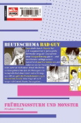 Buchcover und Innenansicht für das Buch: HARU NO ARASHI TO MONSTER