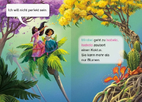 Buchcover und Innenansicht für das Buch: Leselernstars: Disney - Encanto
