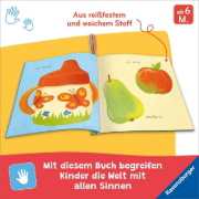 Buchcover und Innenansicht für das Buch: Mein Knuddel-Knautsch-Buch - Meine ersten Sachen