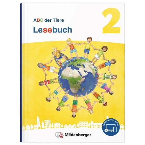 Buchcover und Innenansicht für das Buch: ABC der Tiere 2 Neubearbeitung - Lesebuch