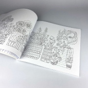 Buchcover und Innenansicht für das Buch: World of Flowers