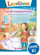 Buchcover und Innenansicht für das Buch: Leselöwen 2. Klasse - Freundinnengeschichten
