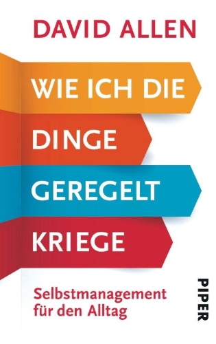 Buchcover und Innenansicht für das Buch: Getting things done