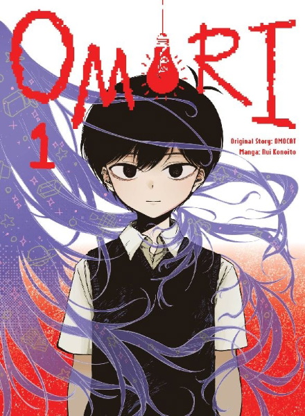 Buchcover und Innenansicht für das Buch: OMORI 1