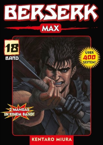 Buchcover und Innenansicht für das Buch: Berserk Max 18