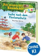Buchcover und Innenansicht für das Buch: Das magische Baumhaus junior 04 - Suche nach dem Piratenschatz