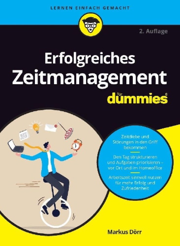 Buchcover und Innenansicht für das Buch: Erfolgreiches Zeitmanagement für Dummies