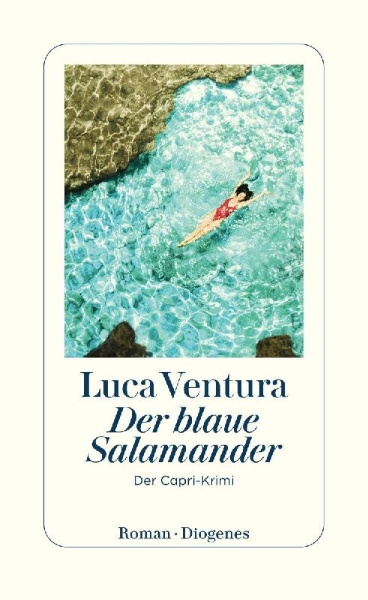 Buchcover und Innenansicht für das Buch: Der blaue Salamander