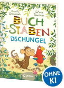 Buchcover und Innenansicht für das Buch: Buchstabendschungel