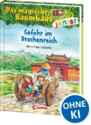 Buchcover und Innenansicht für das Buch: Das magische Baumhaus junior 14 - Gefahr im Drachenreich