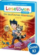Buchcover und Innenansicht für das Buch: Leselöwen 2. Klasse - Ein teuflisches Abenteuer