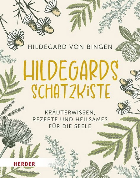 Buchcover und Innenansicht für das Buch: Hildegards Schatzkiste