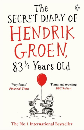 Buchcover und Innenansicht für das Buch: The Secret Diary of Hendrik Groen, 83¼ Years Old