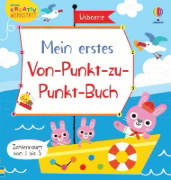 Buchcover und Innenansicht für das Buch: Kleine Kreativ-Werkstatt - Mein erstes Von-Punkt-zu-Punkt-Buch