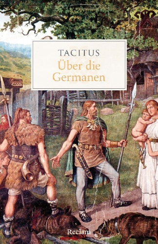 Buchcover und Innenansicht für das Buch: Über die Germanen