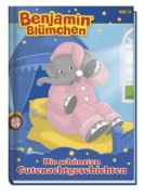 Buchcover und Innenansicht für das Buch: Benjamin Blümchen: Die schönsten Gutenachtgeschichten
