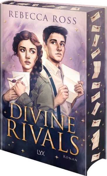Buchcover und Innenansicht für das Buch: Divine Rivals