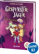 Buchcover und Innenansicht für das Buch: Gespensterjäger in der Gruselburg (Band 3) - Mit 8 neu illustrierten Farbseiten