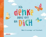 Buchcover und Innenansicht für das Buch: Ich denke ganz oft an dich