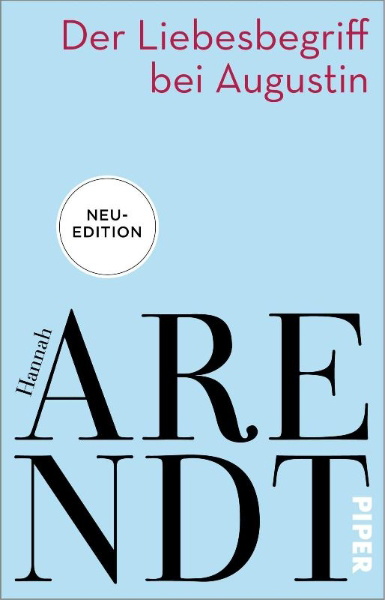 Buchcover und Innenansicht für das Buch: Der Liebesbegriff bei Augustin
